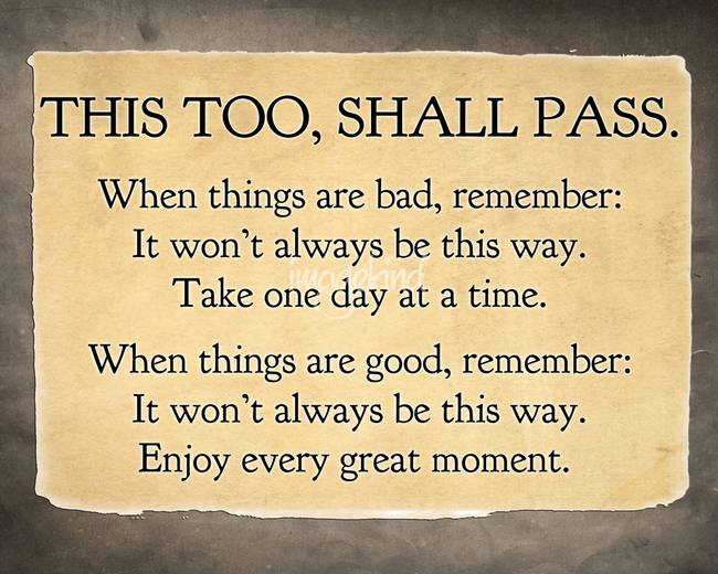 JC Project Freedom This too shall pass JC Project Freedom This too shall pass
